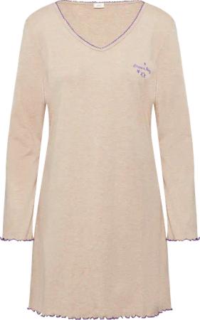Nachthemd mit V-Ausschnitt
