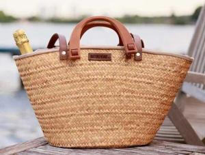 NATUREHOME Schultertasche Strandtasche Einkaufskorb Shopper