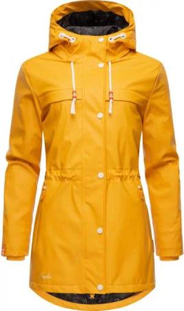 Navahoo Regenmantel Rainy Forest modischer Damen Outdoor Regenparka