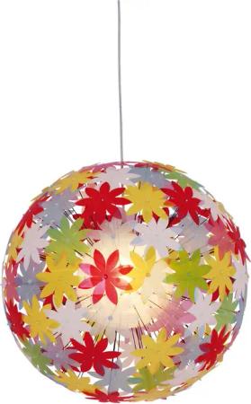 Näve Leuchten Pendelleuchte 7024861 multicolor Kunststoff Metall B/H/T: ca. 70x130x70 cm E27 1 Brennstellen