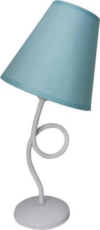 Näve Leuchten Tischleuchte 3116199 türkis Textil Metall B/H/T: ca. 17x31,5x17 cm E14 1 Brennstellen