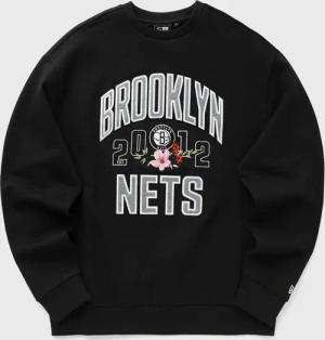 NBA FLORAL OS CREW BROOKLYN NETS