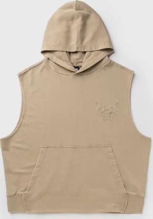 NBA WASHED SLEEVELESS HOODIE CHICAGO BULLS