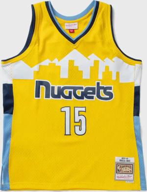 NBA YELLOW JERSEY DENVER NUGGETS 2017 NIKOLA JOKIC #15