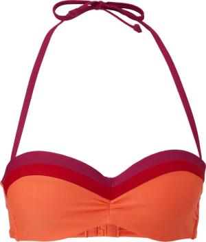 Neckholder-Bikini-Top in Colour-Blocking-Optik