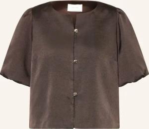 NEO NOIR Blusenshirt AISA aus Satin