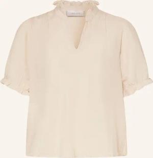 NEO NOIR Blusenshirt ODESA aus Leinen mit Rüschen