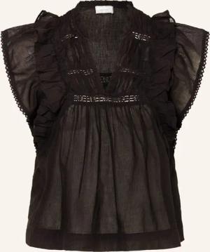 NEO NOIR Blusentop JAYLA mit Spitze und Rüschen