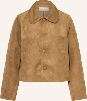 NEO NOIR Kastenjacke NILO in Lederoptik