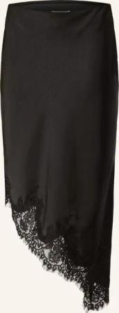 NEO NOIR Satinrock FIORA mit Spitze