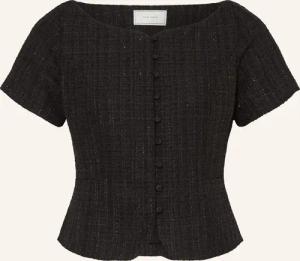 NEO NOIR Tweed-Bluse TANGO mit Glitzergarn