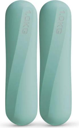 NEOLYMP Hantel-Set Pilates Hanteln 1 kg – rutschfestes Silikon Hantelset – 2er Set, (Kleine Hanteln für Frauen – Dumbbell Set für dein Home Pilates Set), Kurzhanteln 2er Set für Pilates, Yoga & Home Workout – kleine Hanteln