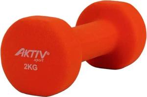 Neopren-Hantel Aktivsport 2 kg orange