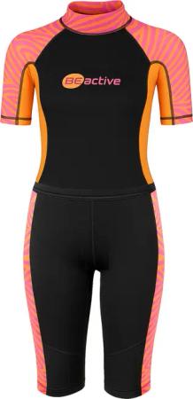 Neoprenanzug Neopren-Shorty BEactive Neopren Twins "Zebra Vibes"