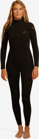 Neoprenanzug Surfen Damen Neopren 4/3 mm - 900 schwarz