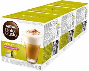 NESCAFÉ® Dolce Gusto® Kaffee Cappuccino Light 3er Set, 3 x