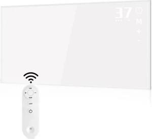 Nettlife Konvektor Elektroheizung Heizkörper 2000/450W energiesparend Thermostat, 450 W, für Wohnzimmer Schlafzimmer Heizkörper Heizgerät Heizkonvektor