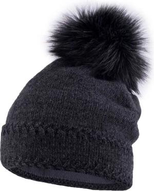 Neverless Bommelmütze Warme Strickmütze Damen Wintermütze Bommelmütze gefüttert mit Bommel