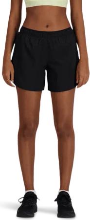 New Balance Sport Essentials Damen Kurze Hosen - Schwarz - Größe S - Poly Jersey