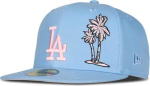 New Era 59fifty Mlb La Dodgers Unisex Kappen - Blau - Größe 7 1/8 - Baumwolle