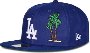New Era 59fifty Mlb La Dodgers Unisex Schneller Rücken - Blau - Größe 7 1/8 - Baumwolle