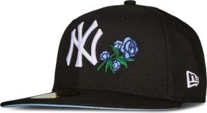 New Era 59fifty Mlb New York Yankees Unisex Schneller Rücken - Schwarz - Größe 7 1/4 - Baumwolle