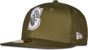 New Era 59fifty Unisex Kappen - Grün - Größe 7 - Baumwolle