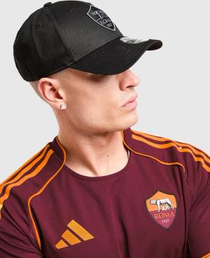 New Era AS Roma Tonal 9FORTY Kappe, Schwarz