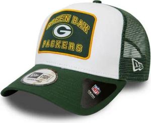 New Era Baseball Cap Green Bay Packers NFL Graphic Patch White Green A-Frame Adjustable Tru (1-St)