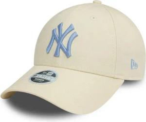 New Era Baseball Cap New York Yankees MLB League Essential Hellbeige 9Forty Verstellbare Da (1-St)