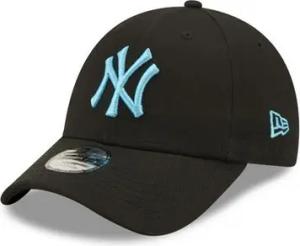 New Era Baseball Cap New York Yankees Neon Pack Black Neon Blue 9Forty Adjustable Kids Cap (1-St)