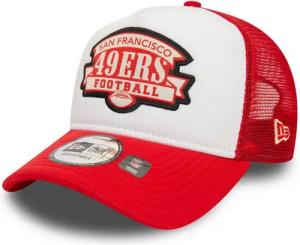 New Era Baseball Cap San Francisco 49ers NFL Trucker Weiß Rot Verstellbare E-Frame Trucker (1-St)