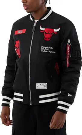 New Era Bomberjacke Jacke New Era Alpha Chicago Bulls