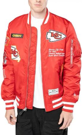 New Era Bomberjacke Jacke New Era Alpha Kansas City Chiefs
