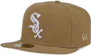 New Era Chicago Weiß Six 2003 59fifty Cap Beige
