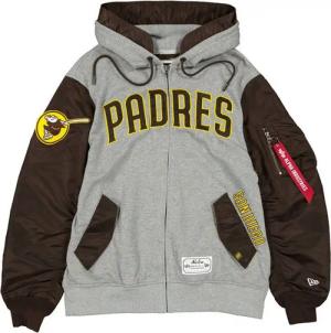 New Era Collegejacke Jacke New Era Alpha San Diego Padres