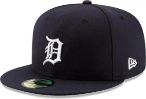 New Era Fitted Cap 59Fifty AUTHENTIC ONFIELD Detroit Tigers