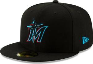 New Era Fitted Cap 59Fifty AUTHENTIC ONFIELD Miami Marlins