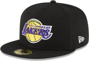 New Era Fitted Cap New Era 59Fifty Cap LA LAKERS Black Schwarz