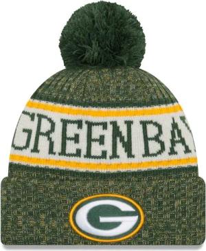 New Era Fleecemütze NFL Sideline Bobble Green Bay Packers