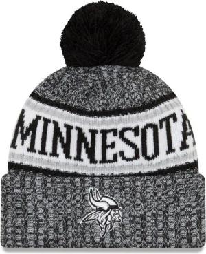 New Era Fleecemütze NFL Sideline Bobble Minnesota Vikings