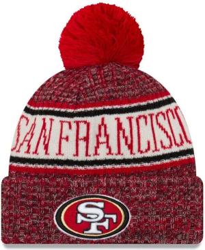 New Era Fleecemütze NFL Sideline Bobble San Francisco 49ers