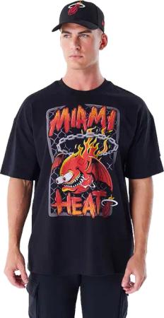 New Era Graphic Oz T-shirt Schwarz