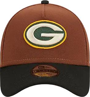 New Era Grün Bay Packers Harvest 9forty Cap Braun