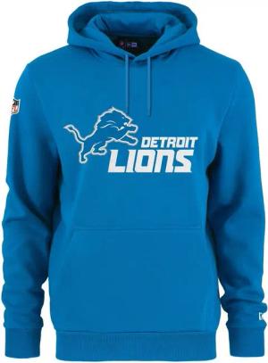 New Era Hoodie NFL Detroit Lions Team Logo and Name