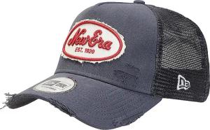 NEW ERA Kappe  CANVAS DISTRESS TRUCKER  dunkelblau