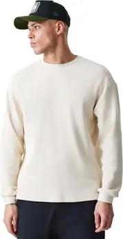 New-Era  Langarmshirt Ne Ls Waffle Tee Newera Ltc