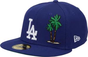 New Era Los Angeles Dodgers Patch 59fifty Cap Blau