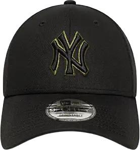 New Era MLB 9forty New York Yankees Outline Cap Schwarz