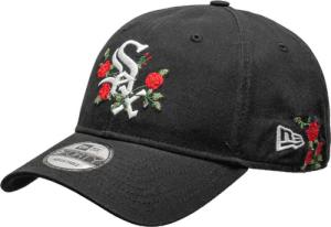New Era MLB Chicao Weiß Sox Flower 9forty Cap Schwarz